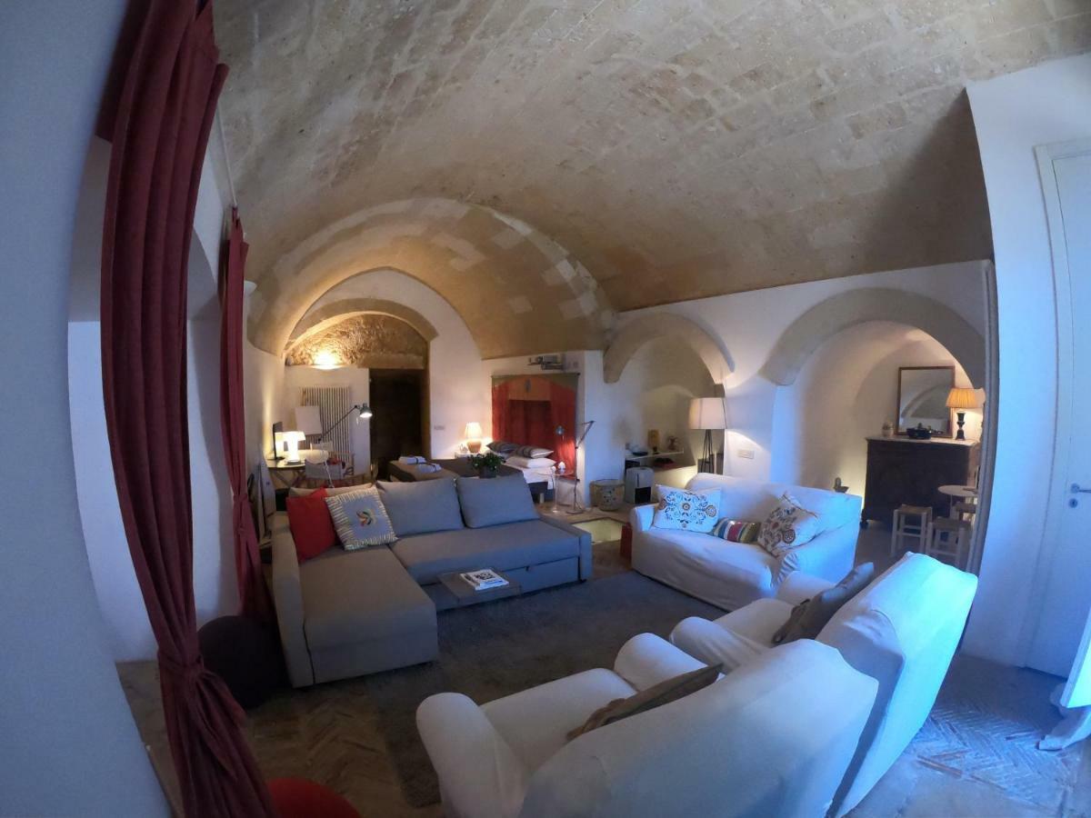 Gli Ipogei Nel Cuore Di Matera Villa Bagian luar foto
