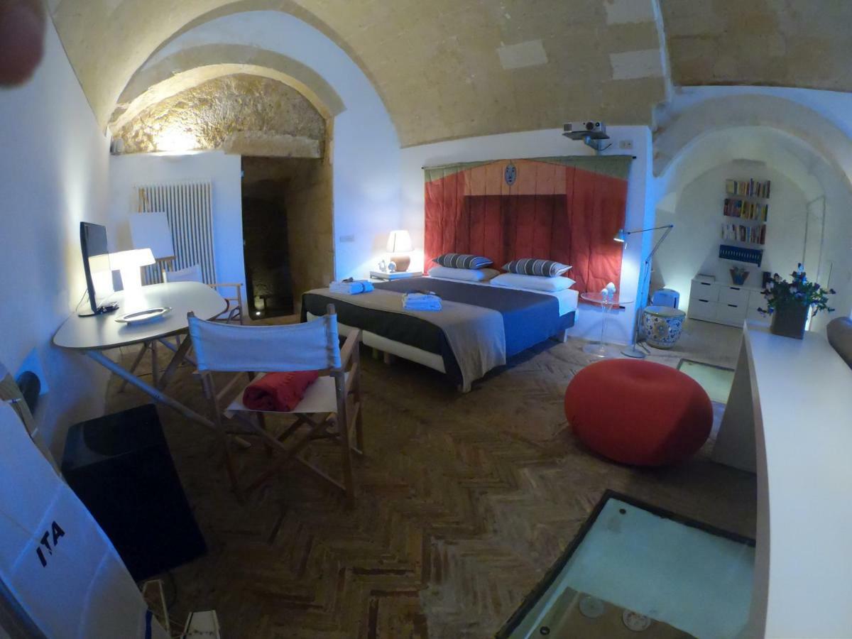 Gli Ipogei Nel Cuore Di Matera Villa Bagian luar foto